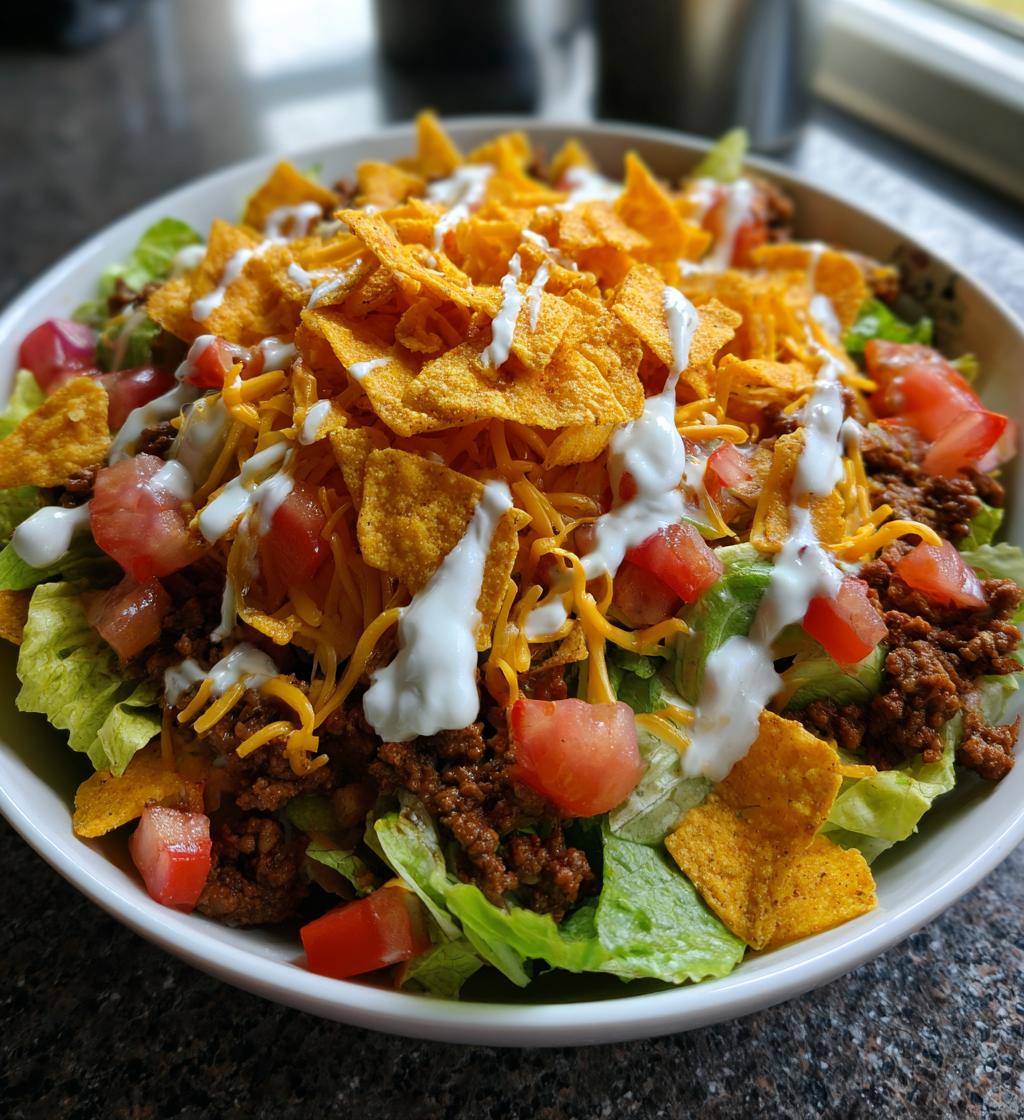 doritos taco salad
