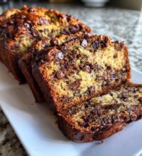 double chocolate banana bread