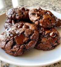 double chocolate cookies
