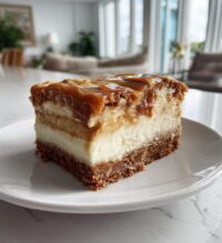 dulce de leche cheesecake bars