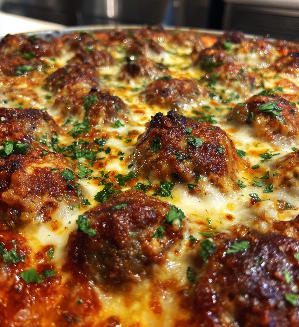 dump and bake meatball casserole