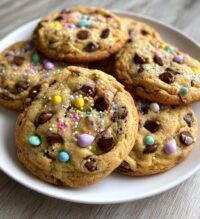 easter chocolate chip cookies