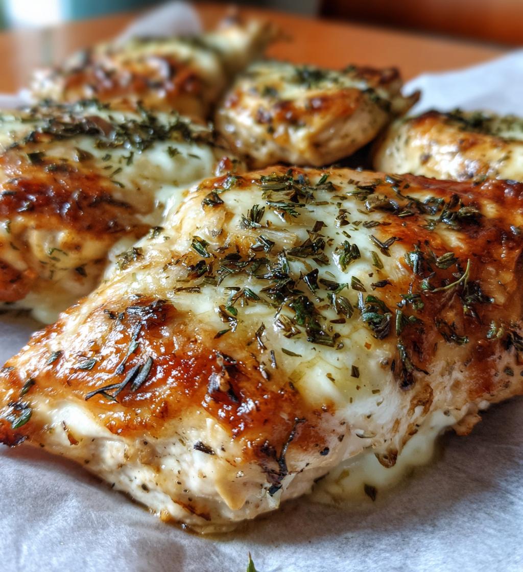 easy 3 ingredient italian chicken - detail 1