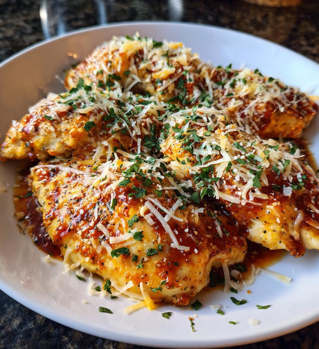 easy 3 ingredient italian chicken - detail 1