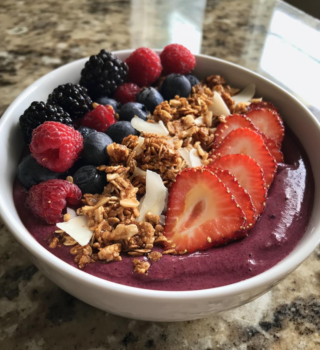 easy acai bowl recipe - detail 1