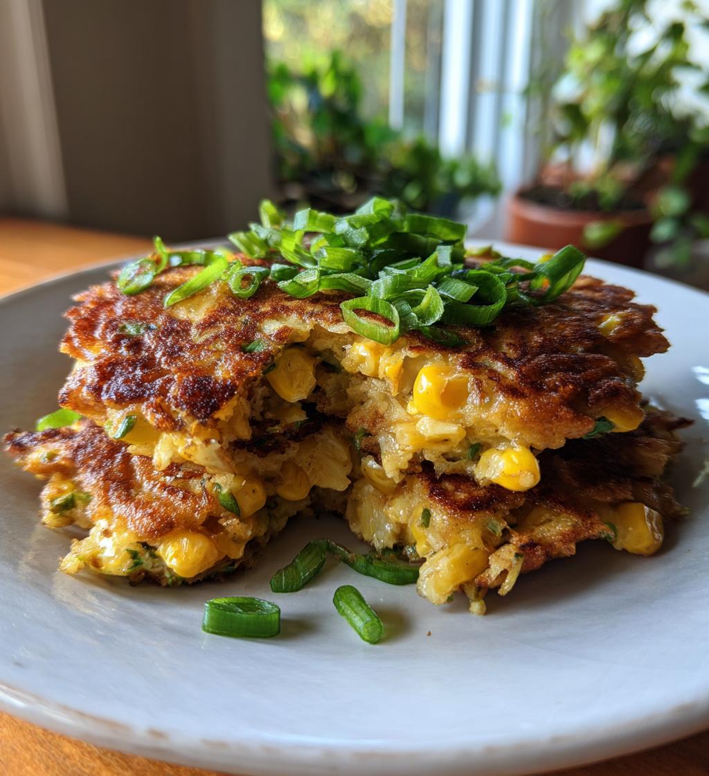 easy and delicious corn fritters - detail 1