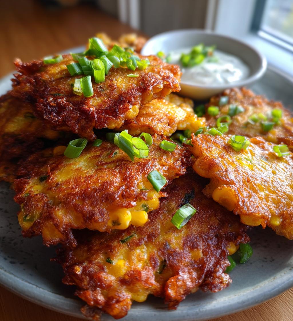 easy and delicious corn fritters - detail 1