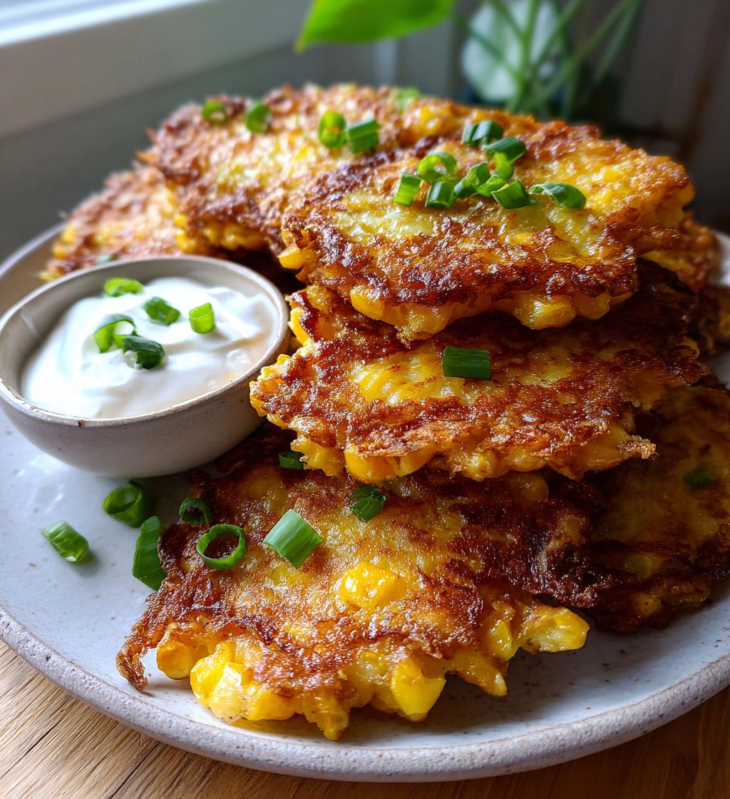 easy and delicious corn fritters