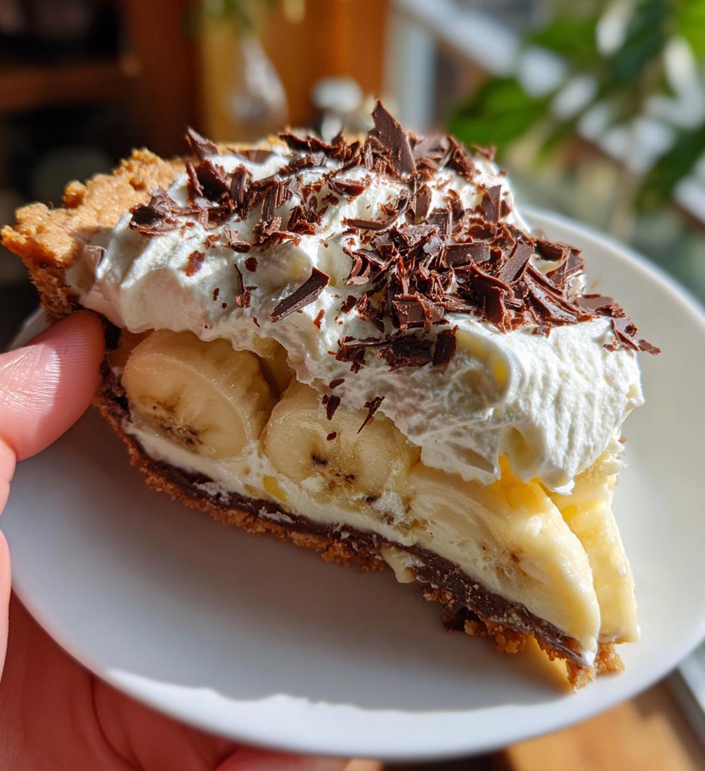 easy banana cream pie