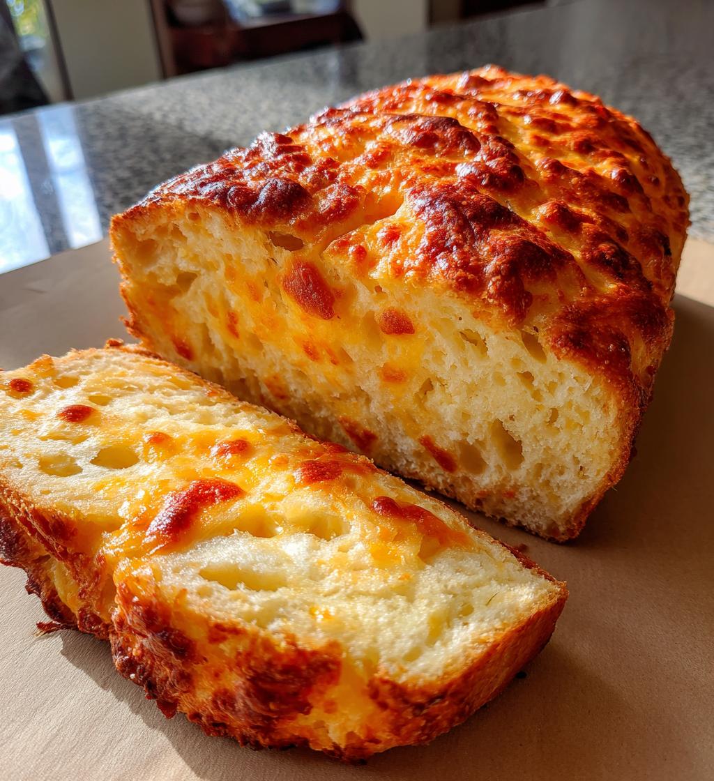 easy cheesy biscuit loaf - detail 1