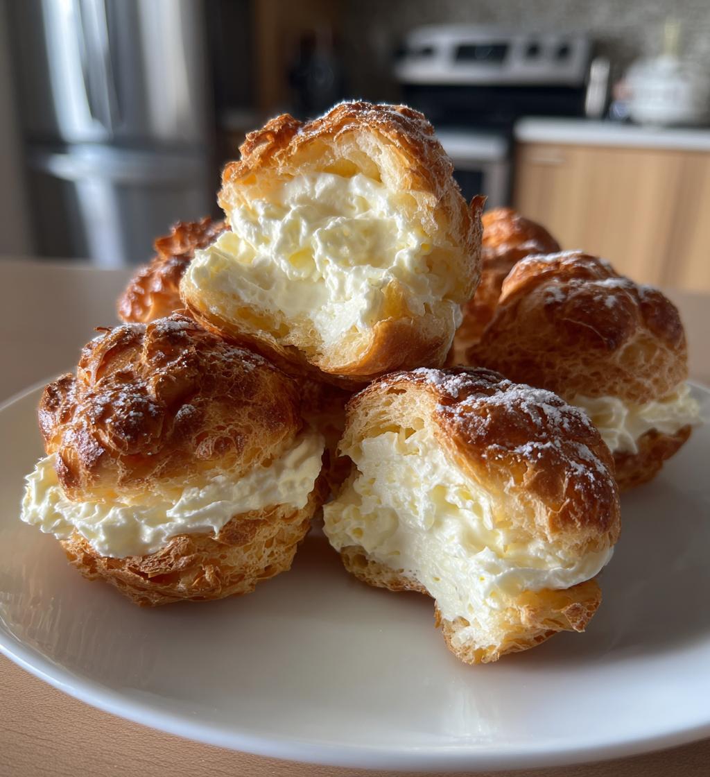 easy cream puff cake - detail 1
