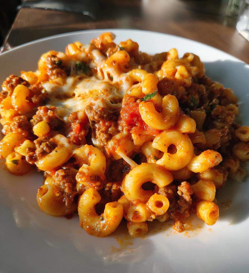 easy homemade beefaroni