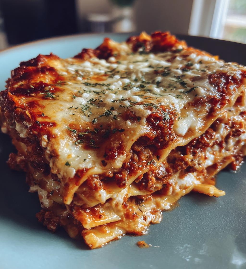 easy homemade lasagna