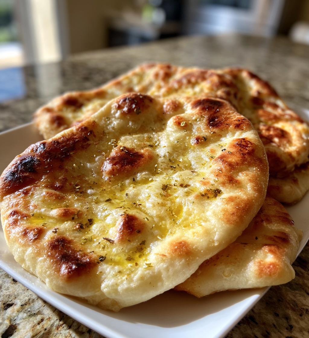 easy homemade naan bread - detail 1