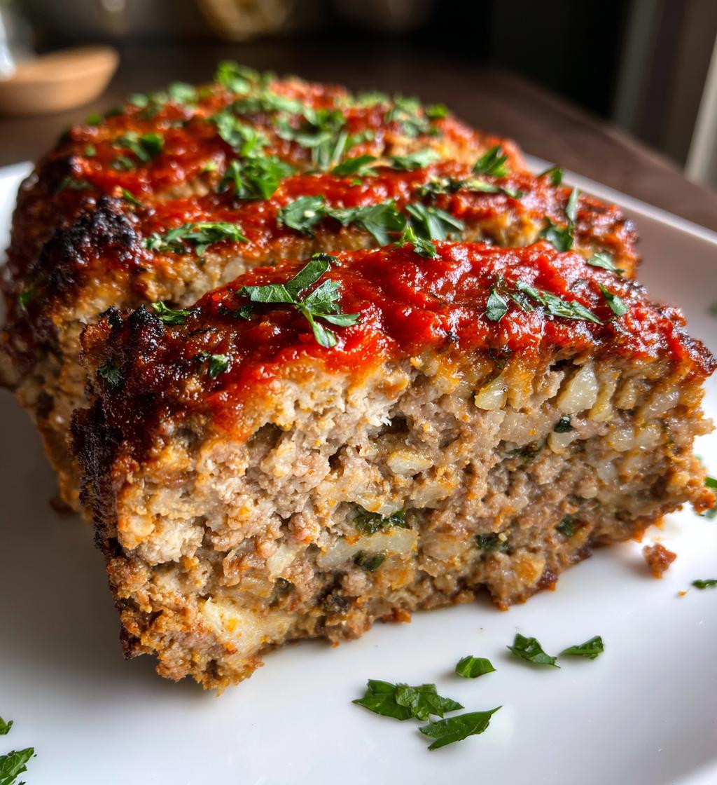 easy italian meatloaf