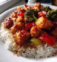 easy sweet chili chicken bowl recipe