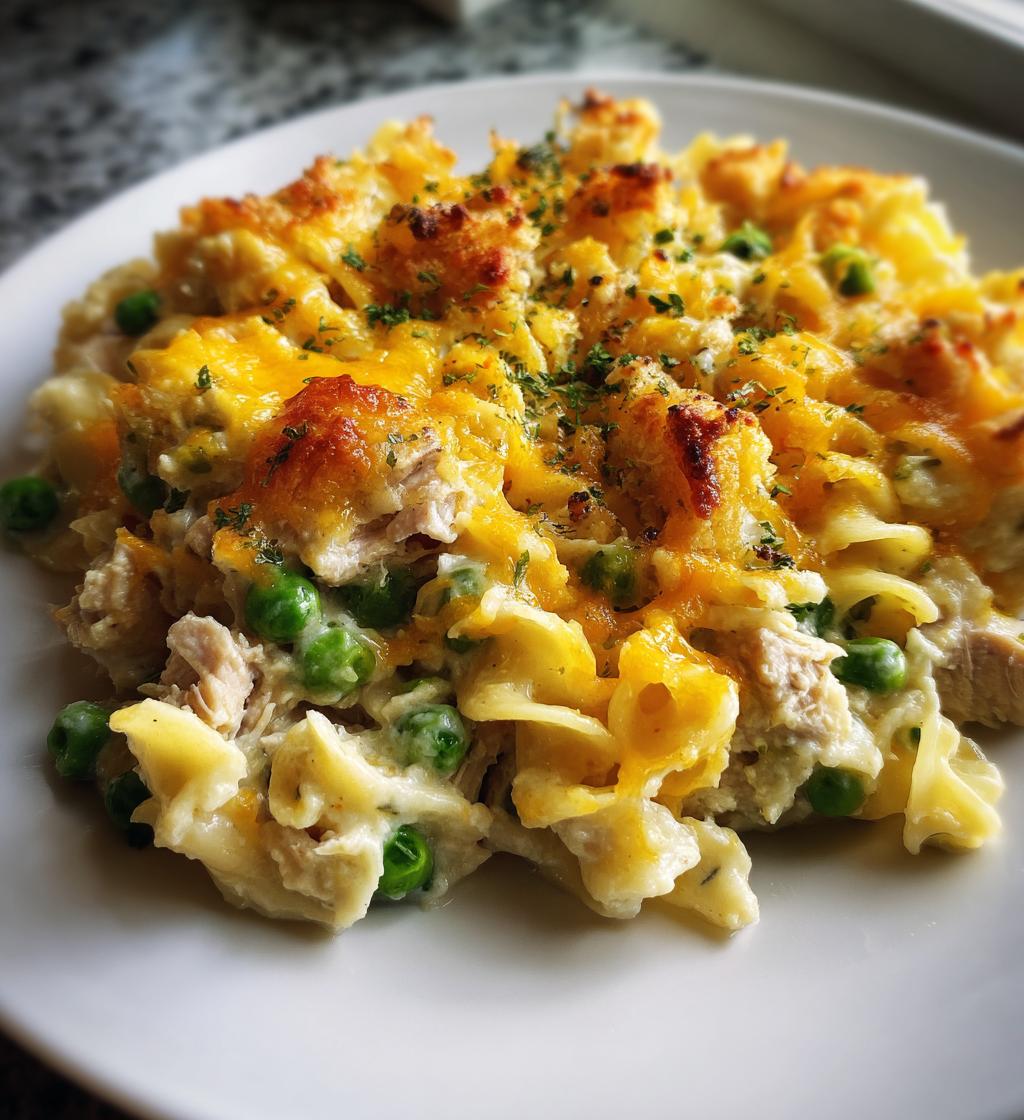 easy tuna noodle casserole with cream cheese - detail 1