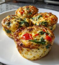 egg white muffins with veggies