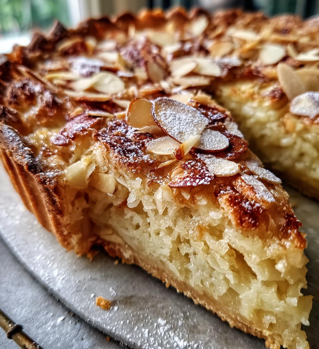 flaky sweet almond pastry - detail 1