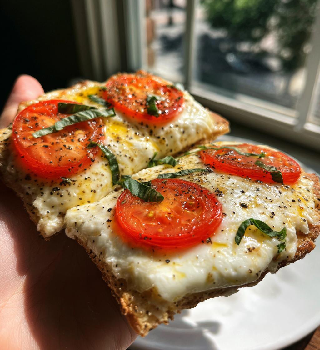 flatbread pizza margherita