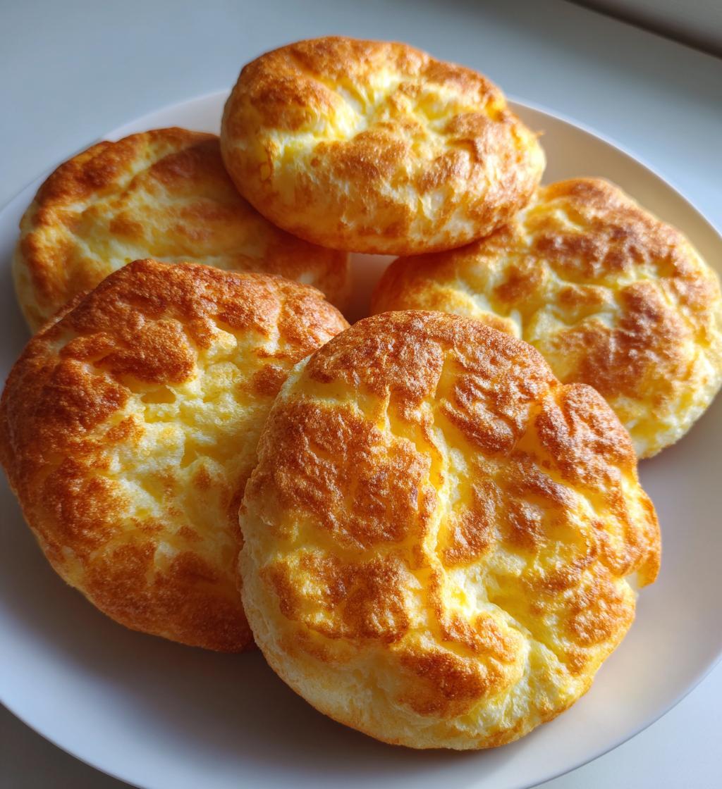 fluffy cottage cheese cloud bread recipe - detail 1