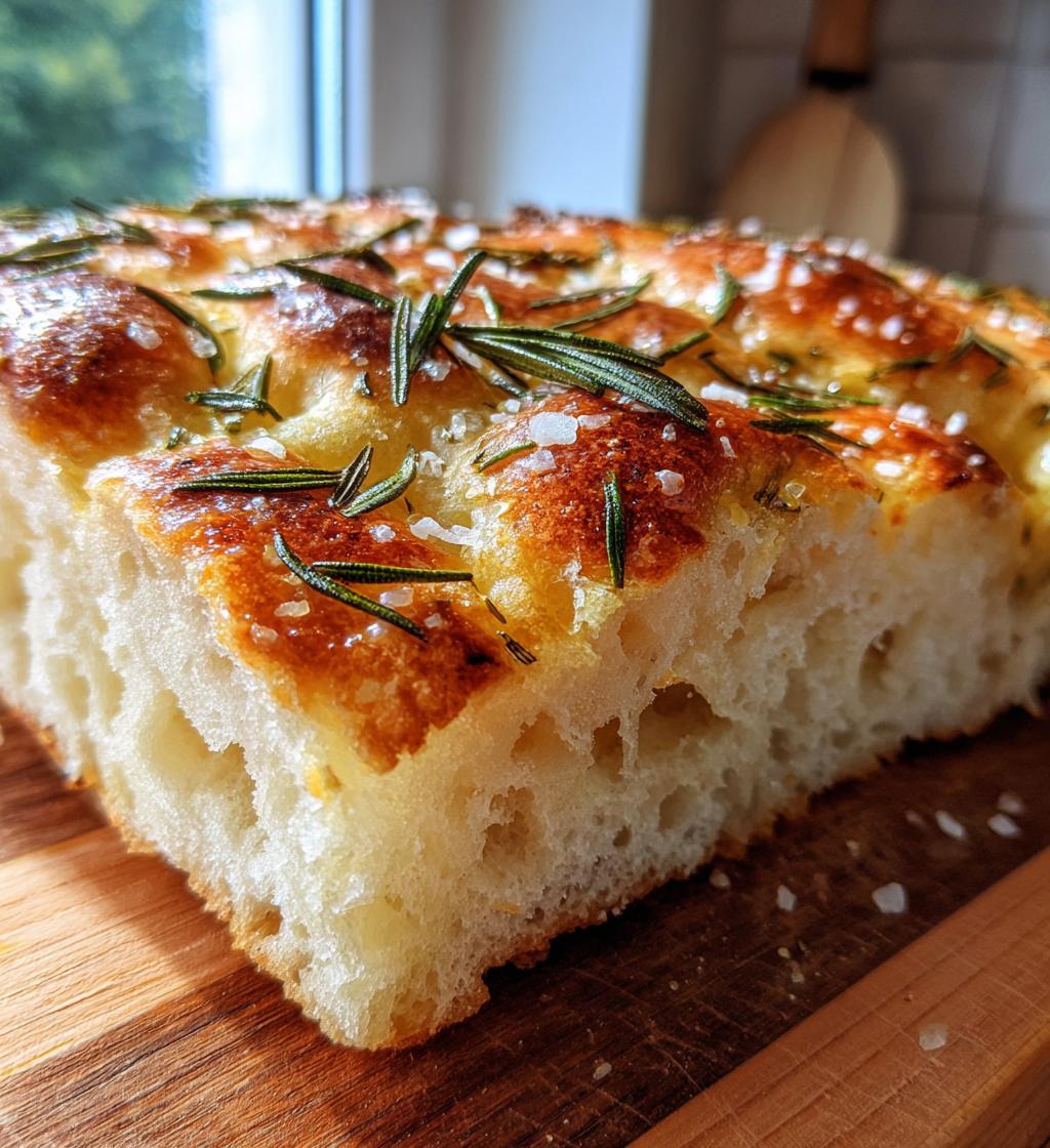 focaccia bread recipe - detail 1