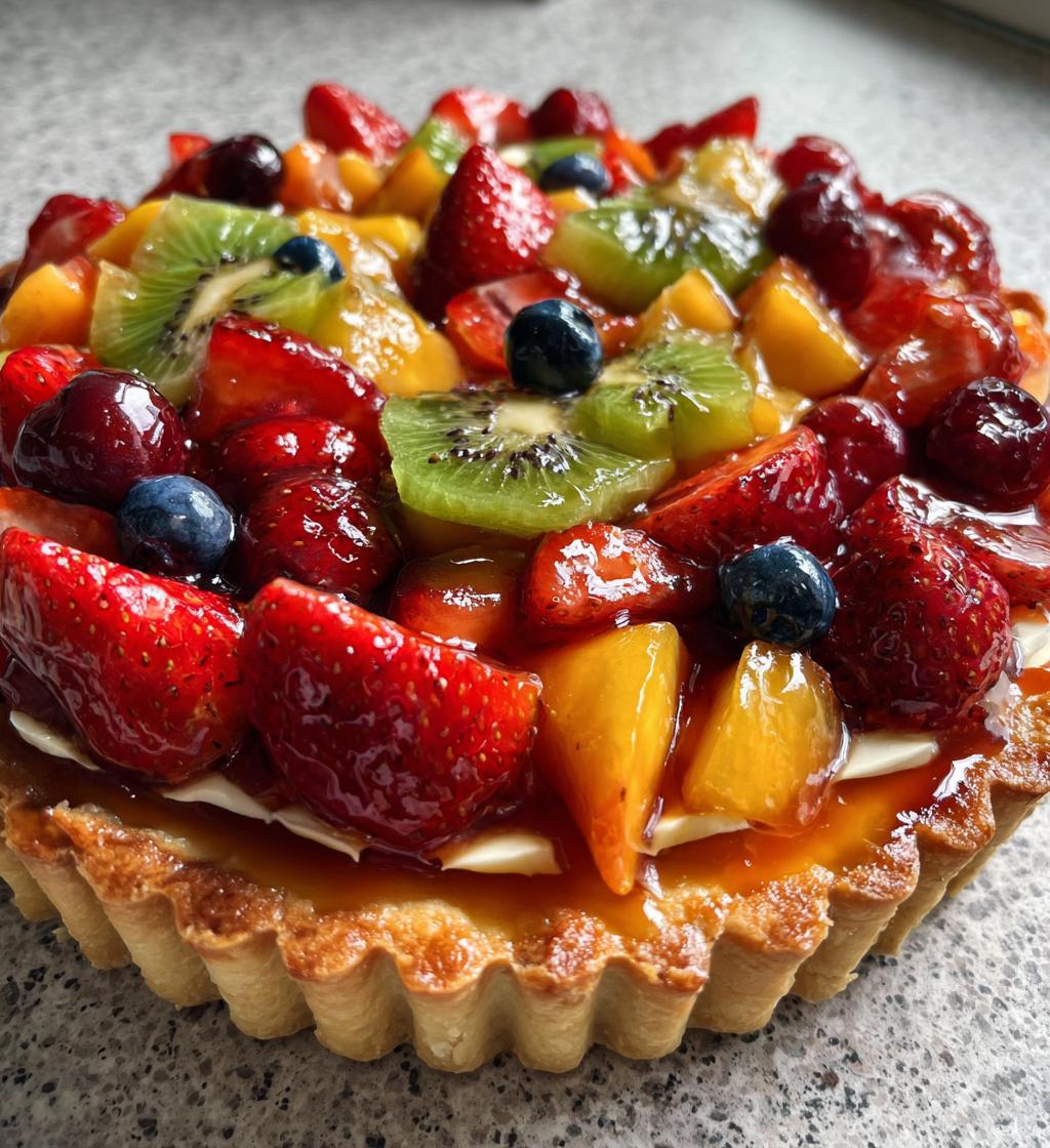 french fresh fruit tart