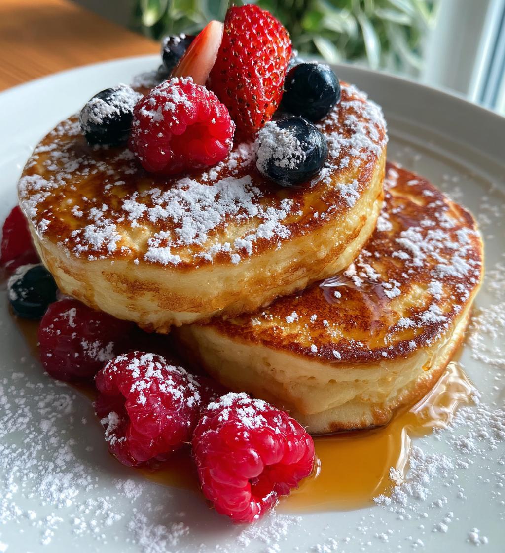 french toast pancakes - detail 1