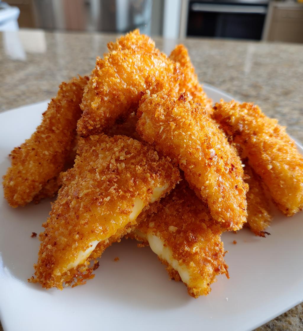 fried cheese stuffed doritos - detail 1