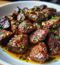 garlic butter steak bites a flavorful and juicy delight