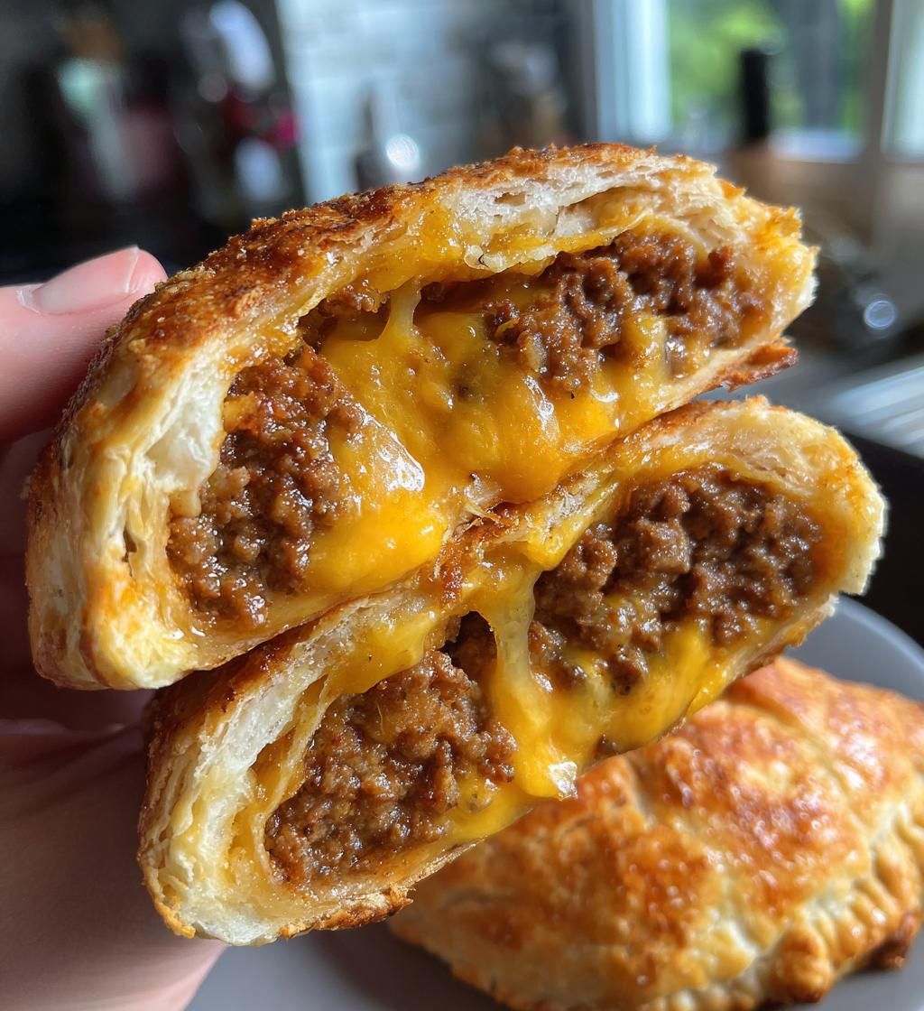 garlic parmesan cheeseburger bombs 2 - detail 1