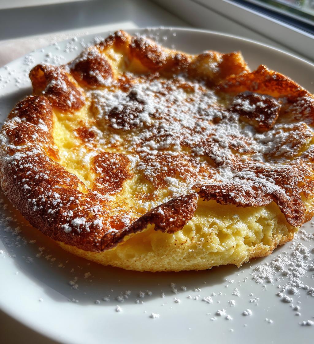 german pancake - detail 1