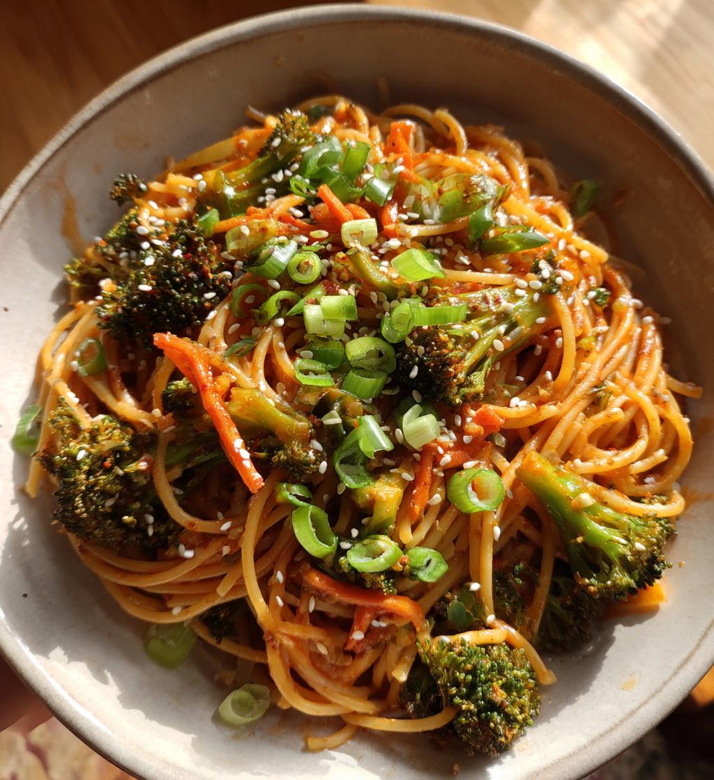 gochujang pasta recipe - detail 1