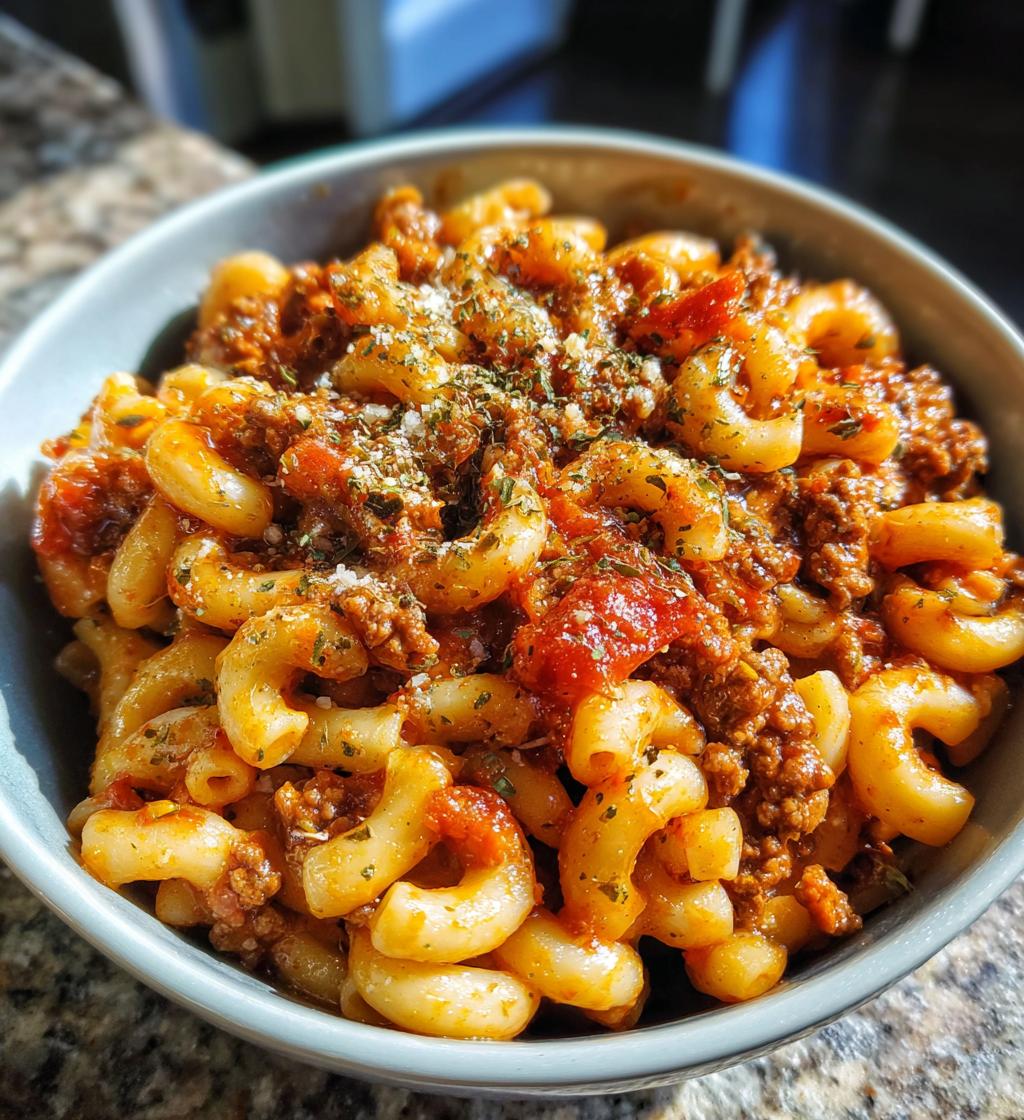 grandmas goulash - detail 1