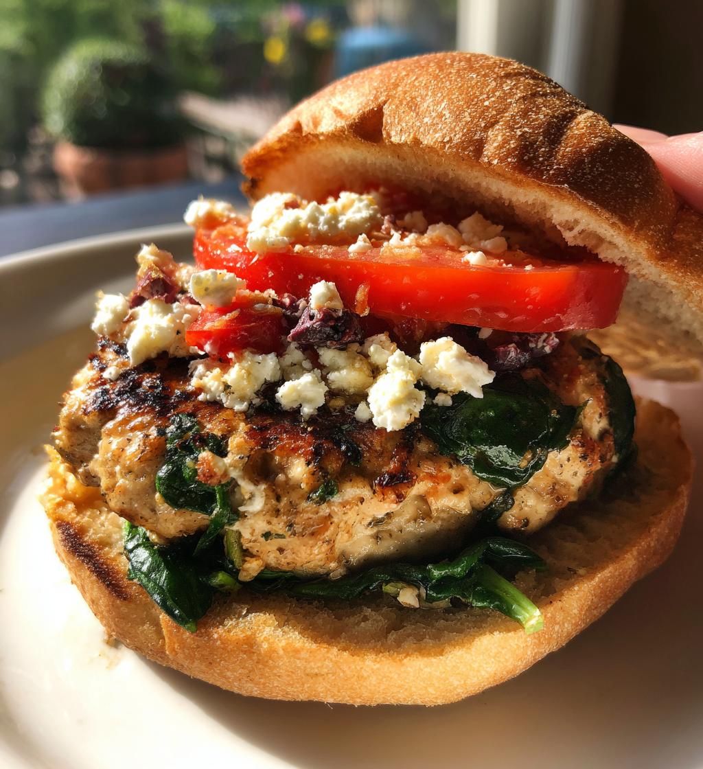 greek chicken burgers a mediterranean twist on a classic favorite