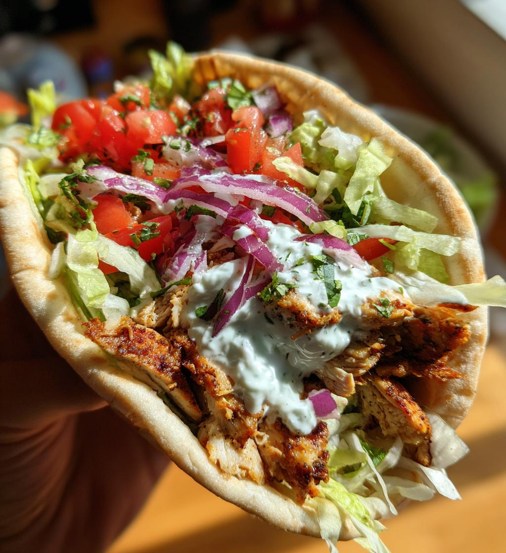 greek chicken gyros