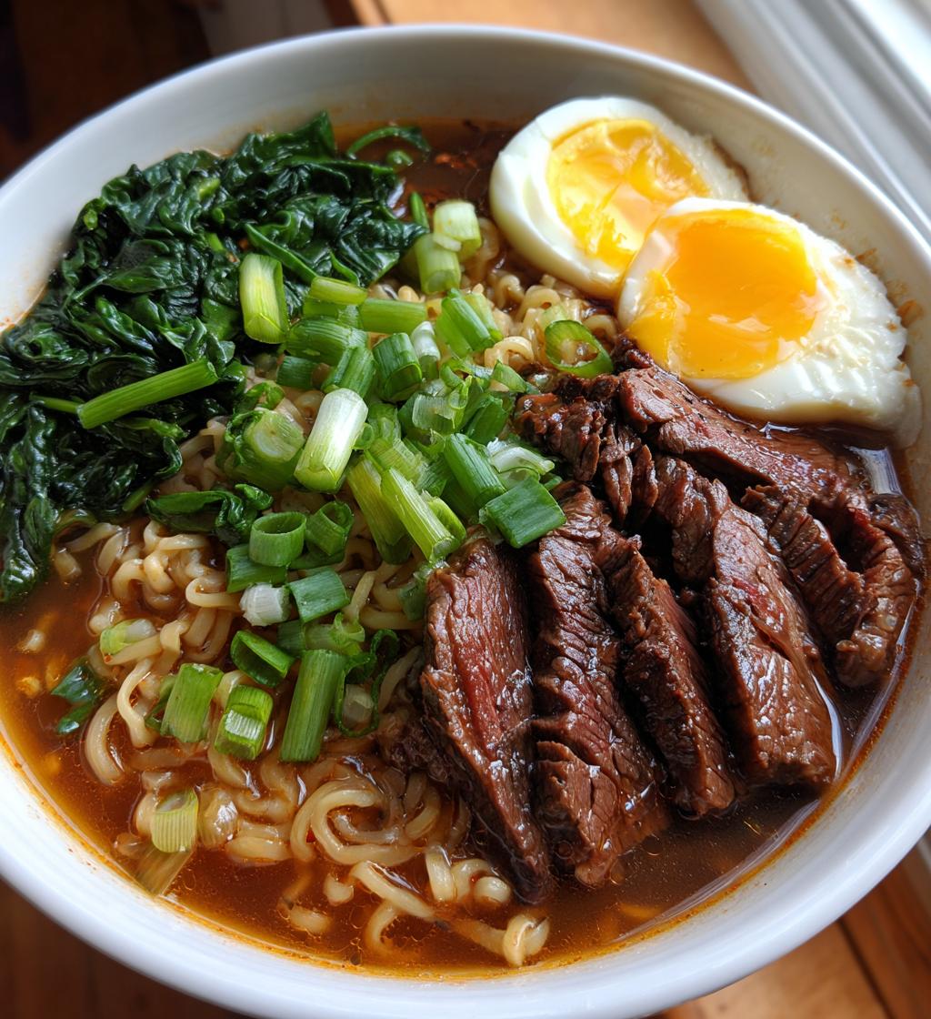 grilled beef korean ramen recipe - detail 1