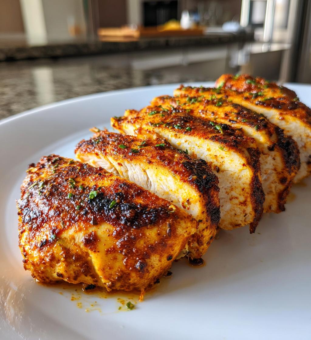 grilled chicken breast - detail 1