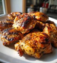 grilled chicken thighs