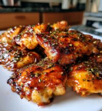 grilled honey buffalo chicken thighs