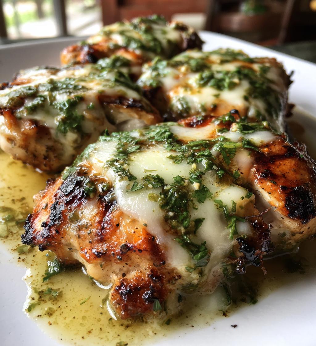 grilled salsa verde pepper jack chicken