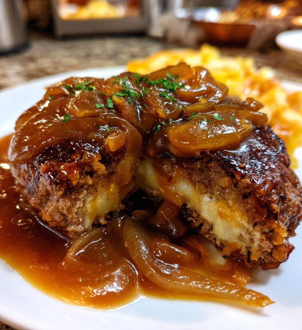 hamburger steaks - detail 1