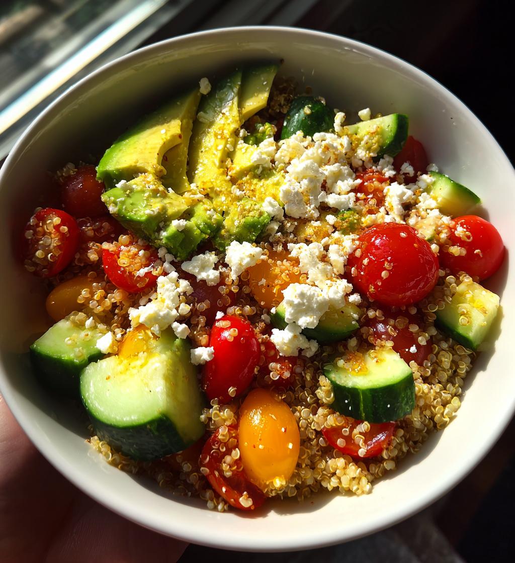 harvest quinoa bowl - detail 1