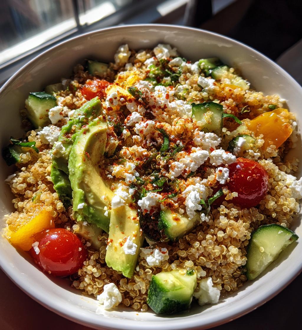 harvest quinoa bowl
