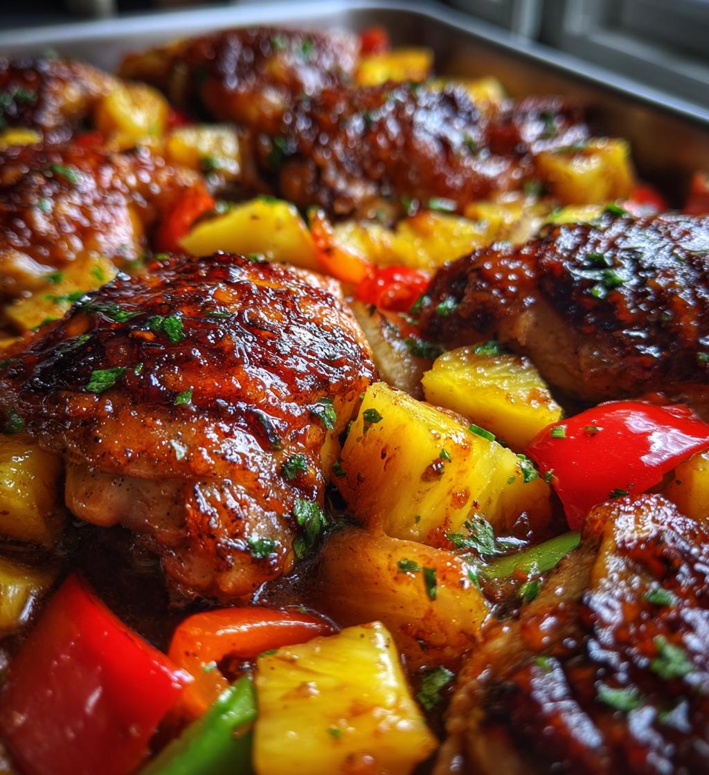 hawaiian chicken sheet pan a tropical escape for dinner