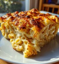 healthy baked mac and cheese