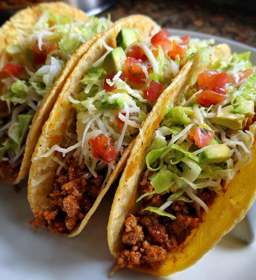 healthy ground turkey tacos