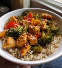 healthy sesame chicken