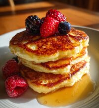 high protein cottage cheese pancakes