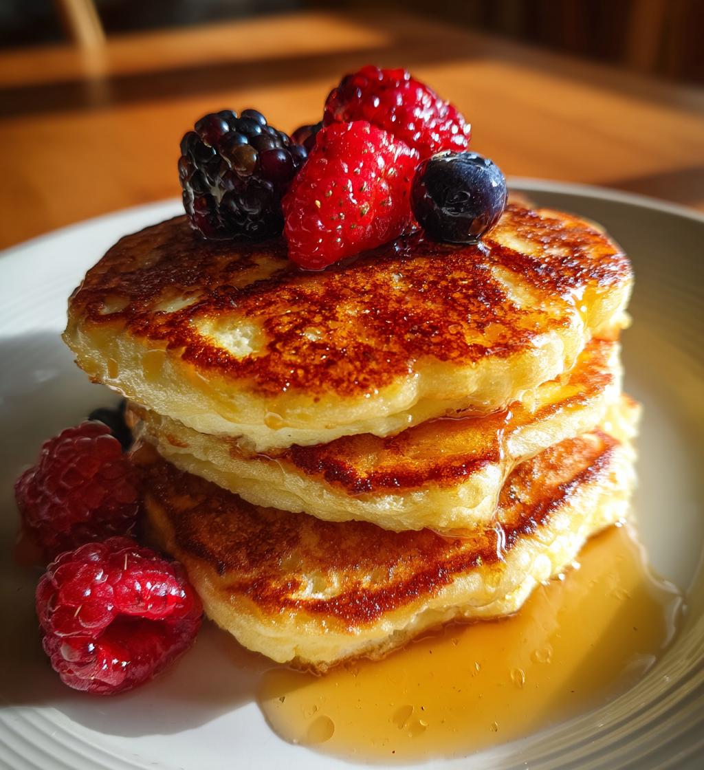 high protein cottage cheese pancakes